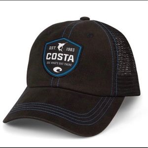MAKE AN OFFER! 
Costa black shield trucker hat-NWT